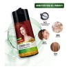 Shampoo Tinte Cubre Canas Rojo Cereza Herbishh 400ml