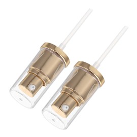 Gatuida 2pcs Replacement Foundation Pumps Stylish Liquid Foundation Makeup Pump Nozzle Minimizes Waste Fits Bottles for