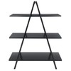 Winsome Wood Aaron Shelving, Black