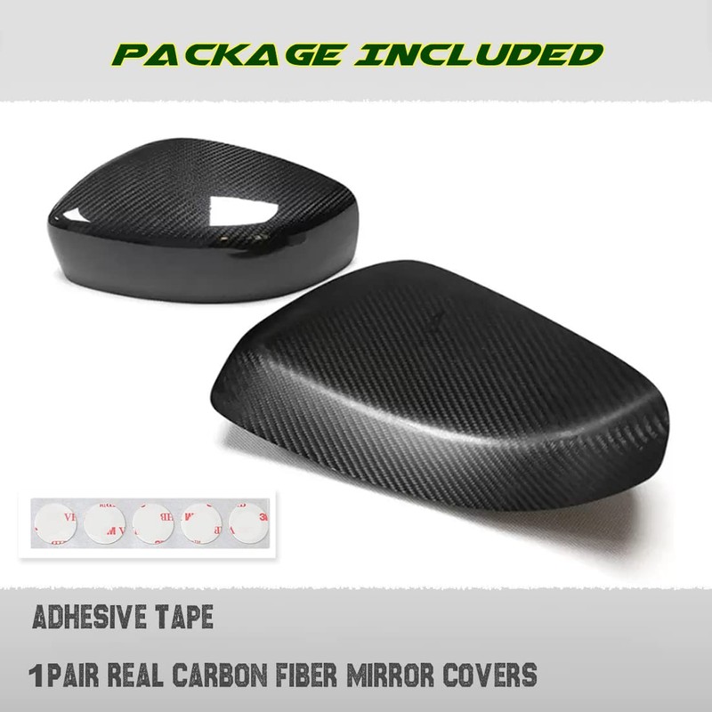 GaofeiLTF Mirror Cap Covers Fits for 2008-2015 Infiniti G37 G25