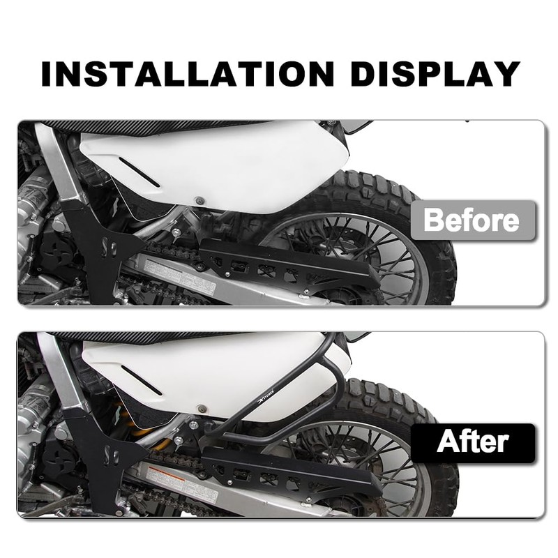 Xitomer Fit for DR650 Side Cover Saddle Bag Guards Fit