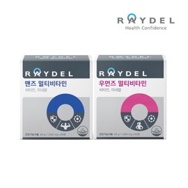 Reydel Men's Multivitamin (60 tablets) + Women's Multivitamin (60 tablets) (2 months' supply each) / 레이델 맨즈 멀티비타민(60정) + 우먼즈 멀티비타민(60정) (각 2개월분)