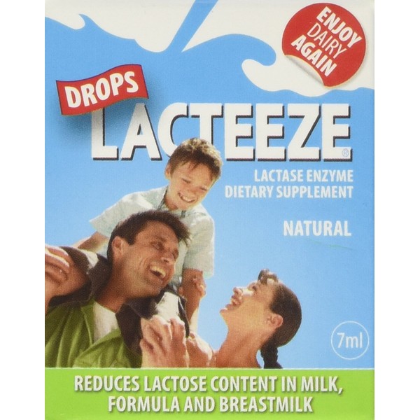 Gelda Scientific Lacteeze Drops 7 ml Liquid Enzyme