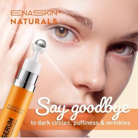 enaskin naturals 5% Caffine Eye Serum Anti-aging Reduce Dark Circles Wrinkles Puffiness