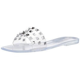 Chinese Laundry Women's JELATO Slide Sandal, Clear, 9