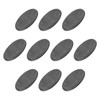 sourcing map Pack of 20 Round Graphite Block Disc Bars