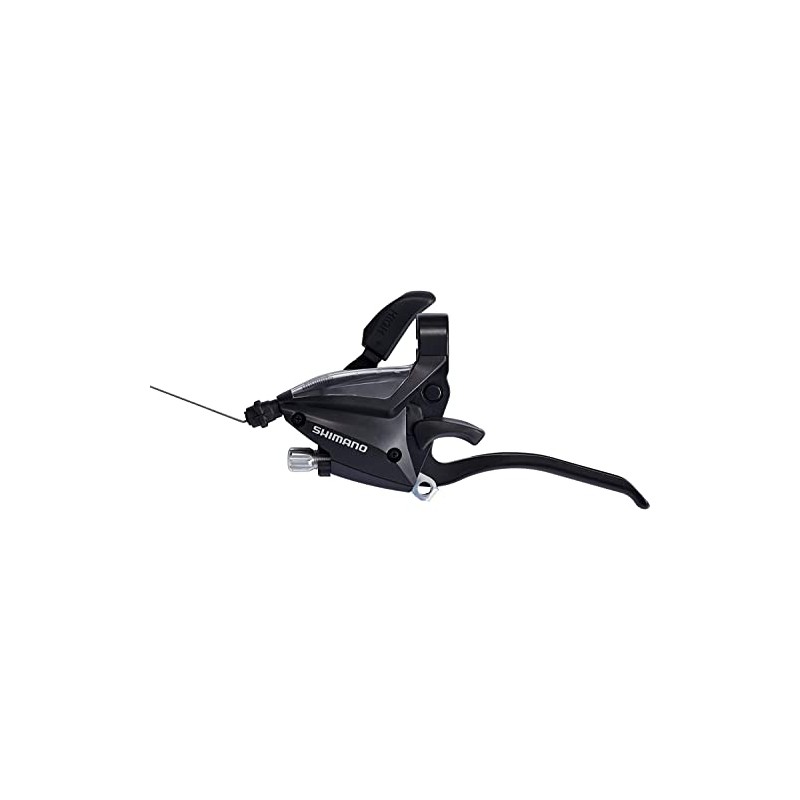 SHIMANO 3 x 8 V Black Shifters for Bicycles, Adults,