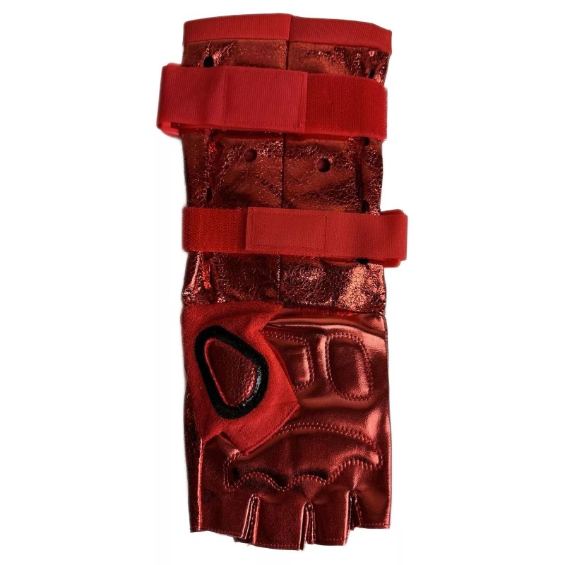 Premium Roman Reigns Red Glove and Gauntlet Set
