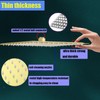 BELLEARLY 16 Inch Large Rainfall Shower Head High Pressure Square