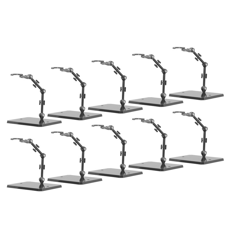 10 Pcs Figure Model Stand High Stability Figure Display Holder