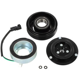 SCITOO AC Compressor Clutch for 2017-2019 for Ford F-250 Super Duty 6.2L 2017-2019 for Ford F-350 Super Duty 6.2L 2017-2019 for Ford F-450 Super Duty 6.8L HC3H19D629CC HC3Z19703B