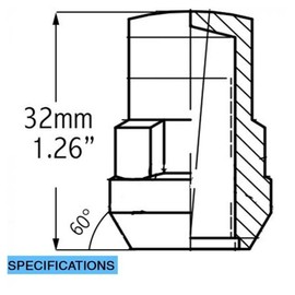 WXIHQ Lug Wheel Lock Nuts 1/2 Bulge Acorn Locking Front Left Rear Right Key for Grand Cherokee 1993-2010,for Wrangler 1987-1995 1997-2017,for Cherokee 1974-2001,for Grand Cherokee 1993-2010
