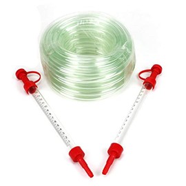 UAB 20m Clear PVC Traditional 20 Metres 28cm Hose Level with Leveler