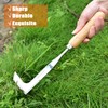 SHANFEEK Crack Weeder Weed Removal Tool Gardening Hand Tools Weed