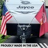 Original Freedom Jack Camper Flag Pole Mount, RV Travel Trailer