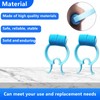 JLEivvi 20 PCS Nose Stop Clips Professional Nose Clips Nose