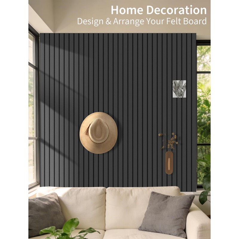 Large Bulletin Board 48"x36" Cork Boards for Walls, 12 Pack