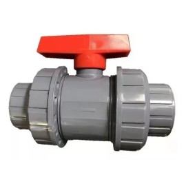 Válvula De Bola Cpvc C80 Doble Tuerca Unión 1