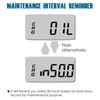 Runleader Digital Maintenance Hour Meter,AC/DC 5V to 277V for ZTR