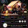 Camping String Lights, Camping Essentials Gear 32.8FT Lamp Lights Waterproof,