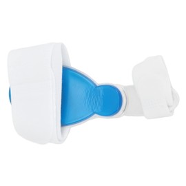 Orthopedic Toe Straighteners, Hardened Gel Gasket Reusable Day Overnight Support Antislip Bunion Corrector for Hammer Toes (White)