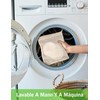 20 Piezas Almohadillas Desmaquillantes Reutilizables, Rondas de Limpieza de Lavado