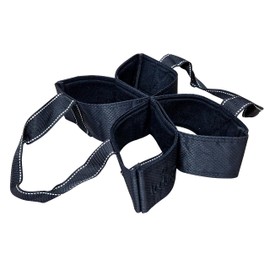 Acclaim Austin Ladies Classic Four Bowls Ripstop Nylon Carrier Designed to Fit Up to Size 2 Bowls for Indoor & Outdoor Bowling (Black)