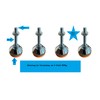 Heavy Duty Machine Foot Set of 4 Various Sizes 2
