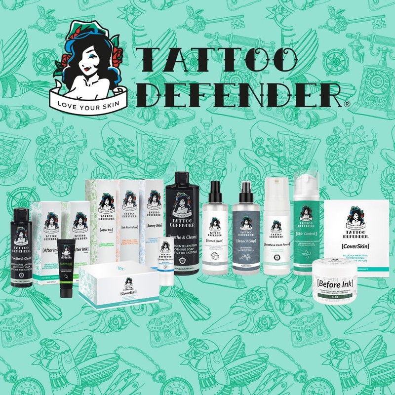 Tattoo Defender - Skin Control 200ml - Soothing gel reduces