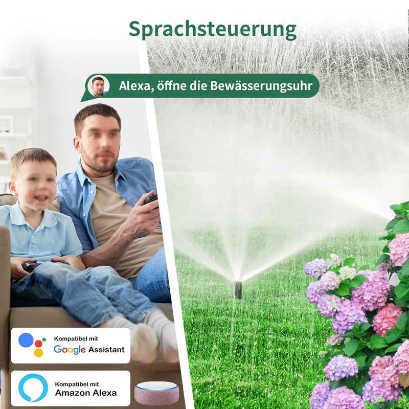 SEC 24 Irrigation Computer WiFi, Watering Clock Smart with Wi-Fi