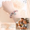 TERRISHE Mother's Day Gift Mum Bracelet Natural Stones Bead Bracelet