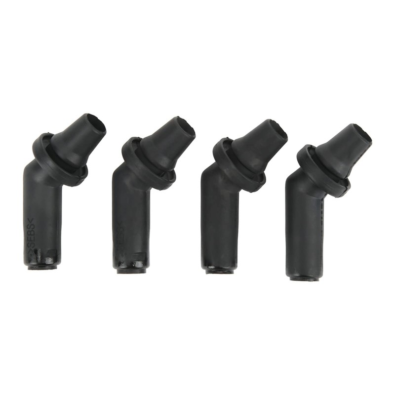 4pcs Sunroof Drain Tube Connector Rubber Black for Range Rover