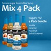 Syruvia Coffee Syrup Variety Pack Sugar Free Vanilla, Caramel, Hazelnut