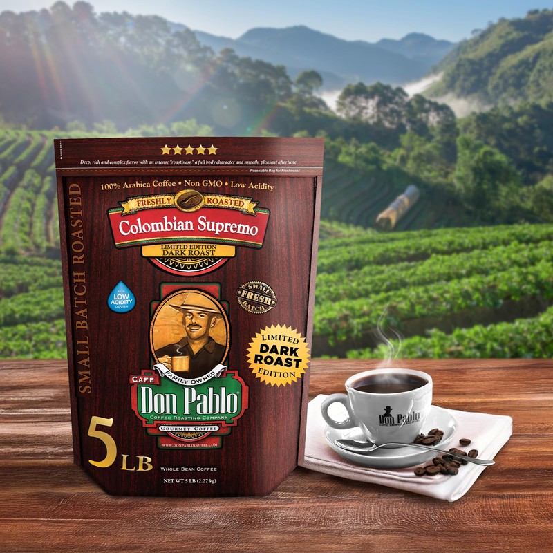 Don Pablo Colombian Supremo - Limited Edition Dark Roast Gourmet