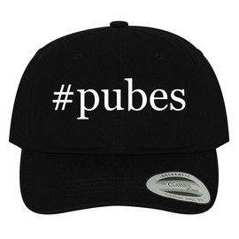 #Pubes - Embroidered Dad Hat | Baseball Cap for Men and Women | Modern Cap in Metal Closure and Pre-Curved Bill | Black | One Size