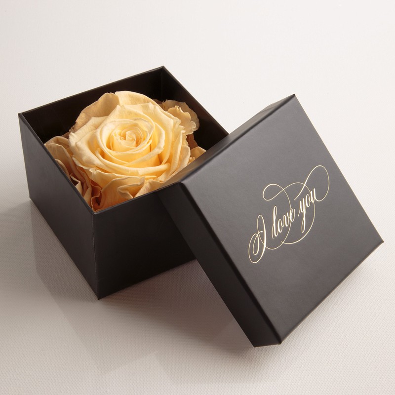 Infinity Rose Preserved Rose Box I Love You Gift for
