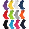 Rainbow Socks – Women's Men's Classic Colourful Cotton Socks -