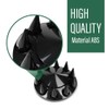 LQI Front Wheel Covers Hub Axle Cover 33mm Spiked Screw-on