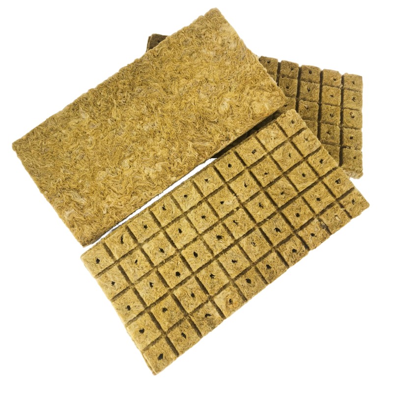 TEXALAN(R) Rockwool Cubes for Rapid Plant Growth 1" x 1"