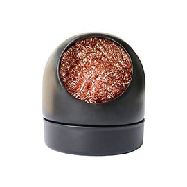 Soldering Tip Cleaner Solder Tip Cleaning Brass Wire Holder Soft Coiled Brass Tip Cleaner Kit, No Water Needed (Black)