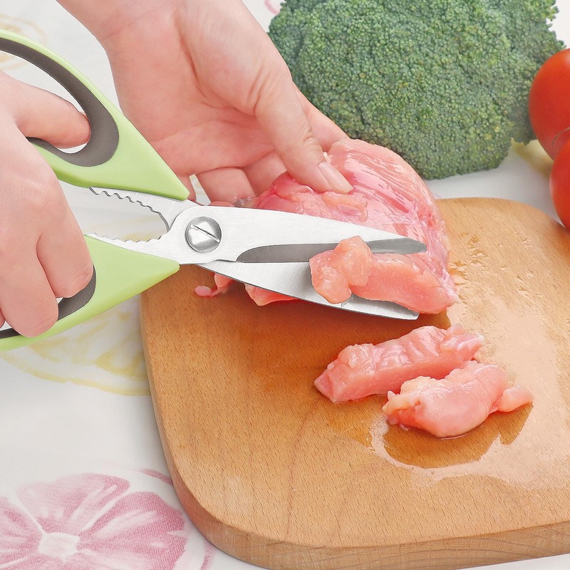 Vutyvve Kitchen Scissors, Multipurpose Meat and Poultry Scissors, Sharp Kitchen