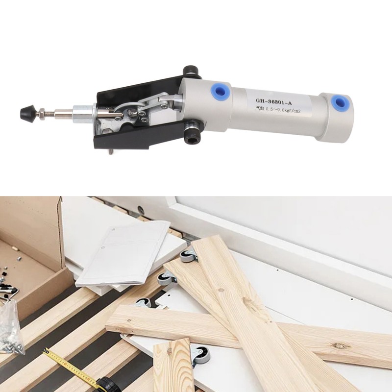 Pneumatic Clamp Carbon Steel Auto Control High Accuracy Nice Appearance