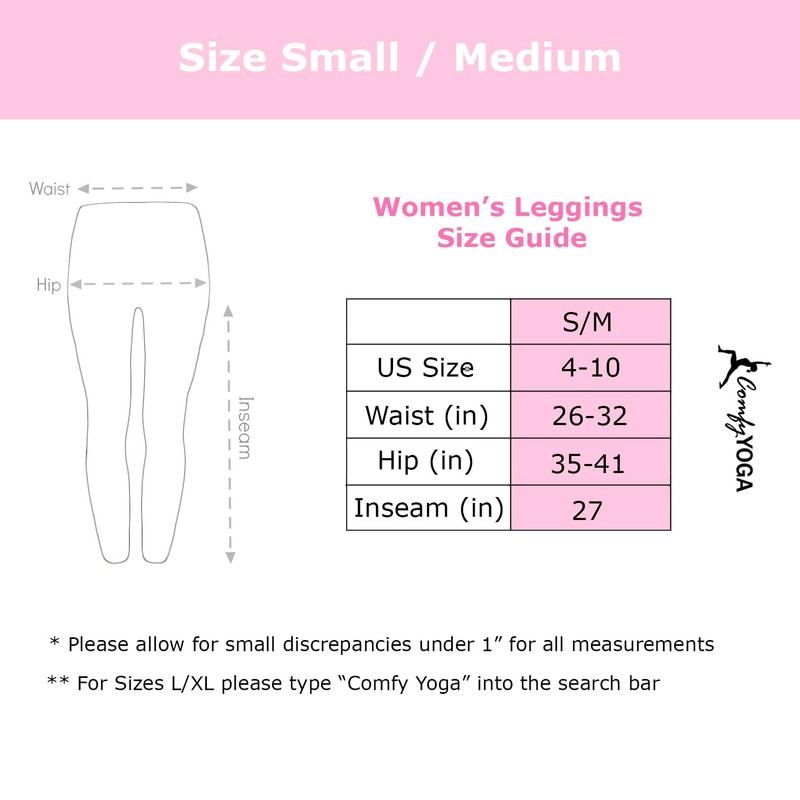 Comfy Yoga Pants - High Waisted Yoga Leggings with Bohemian