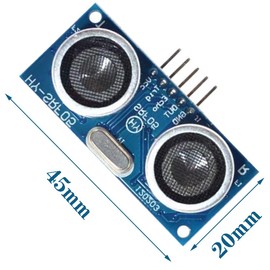 Ultrasonic Detector Ultrasonic Distance Module Distance Sensor Ultrasonic Sensor Robot Replacement Stable Performance HC-SR04 3 Pack