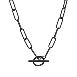 Liebeskind Anchor Chain, Stainless Steel, 40 cm, Stainless Steel, Black