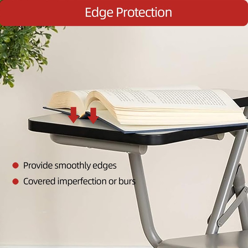 Aroilder T Rubber Trim Molding, Fit 3/4 inch Edge, Shelf