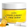 Vitamin C and Turmeric Face Scrub Cream Microdermabrasion Facial Scrub