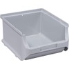 Allit 456244 Size 2B Storage Bin, Grey, 160 x 137