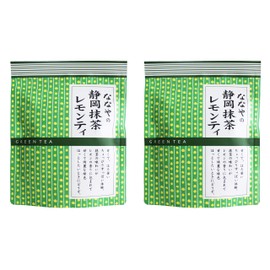 Nanaya no Shizuoka Matcha Lemon Tea [Made with Shizuoka Matcha with Catechin Polyphenols] 2.8 oz (80 g) x 2 Bag Set/Elegant Sweet and Sour Vitamin C Catechin Plenty of Dietary Fiber, Powder Type,