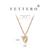 Fettero Animal Necklaces for Women Gold Giraffe Pendant Dainty Chain